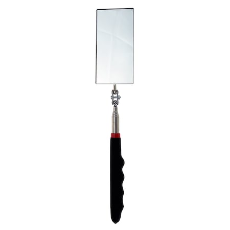 Inspection Mirror, 2 In. X 4 In. Rectangle